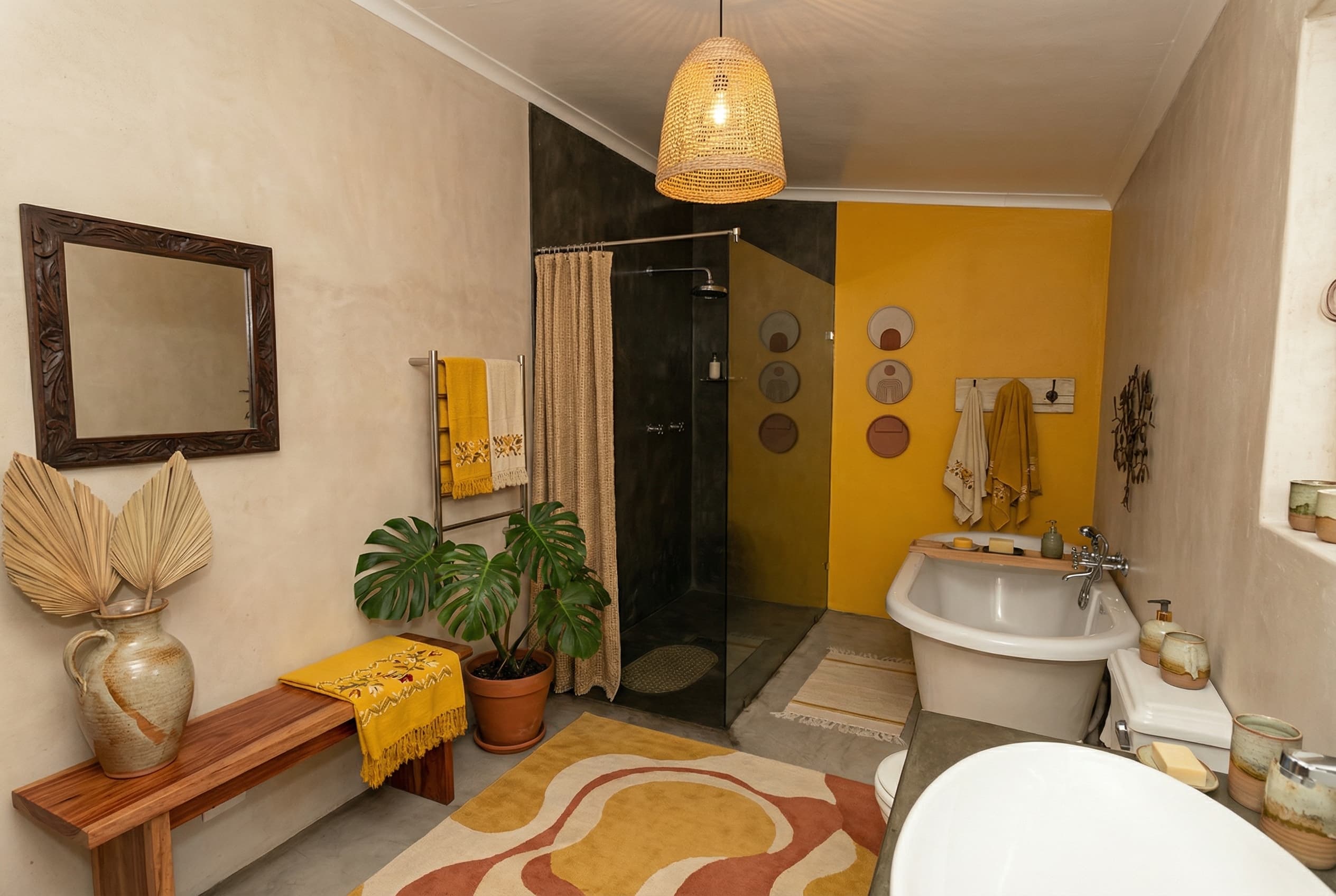 Baño con estilo Chilango generado por Vistta