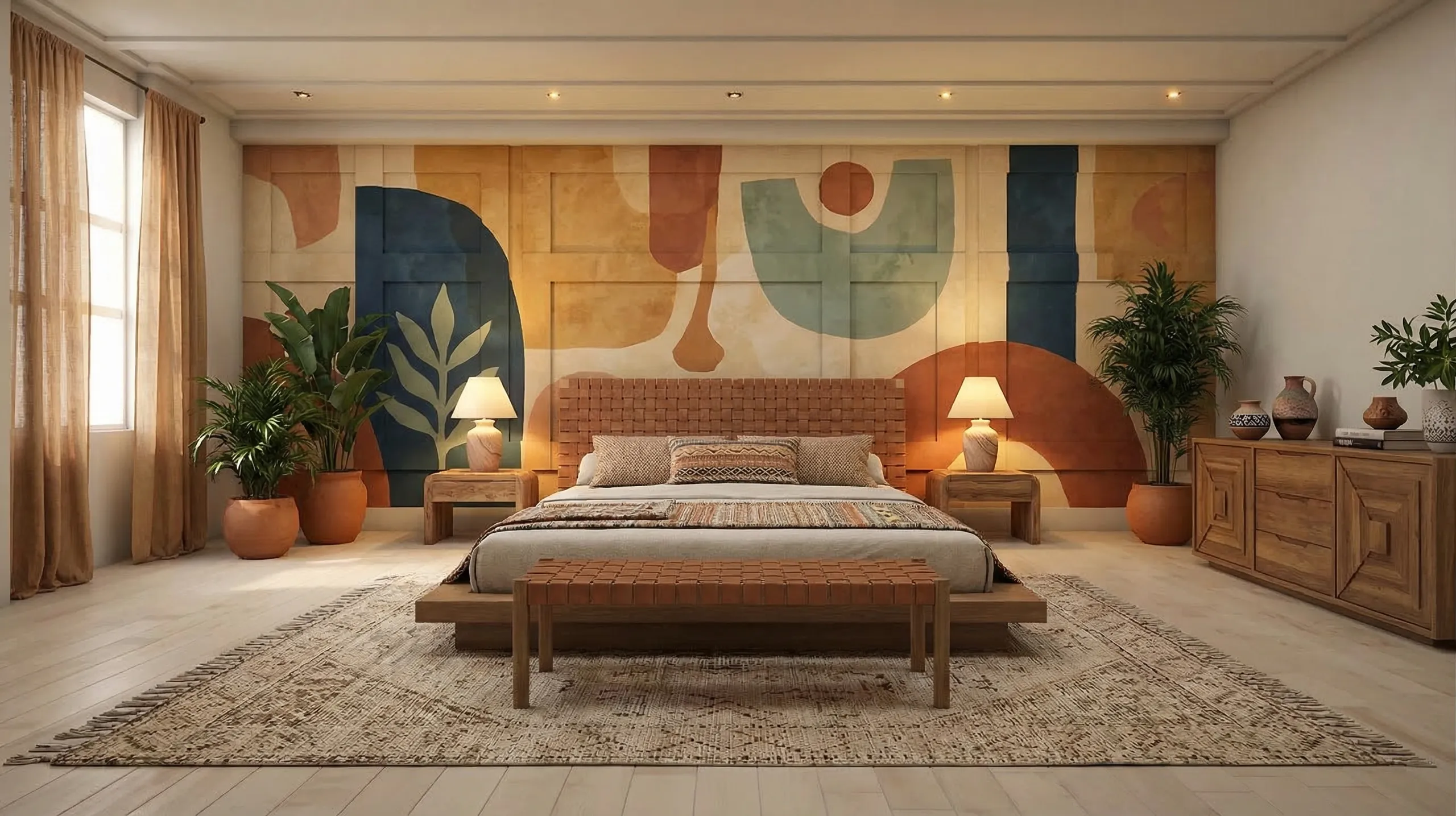 Dormitorio principal con estilo Chilango generado por Vistta