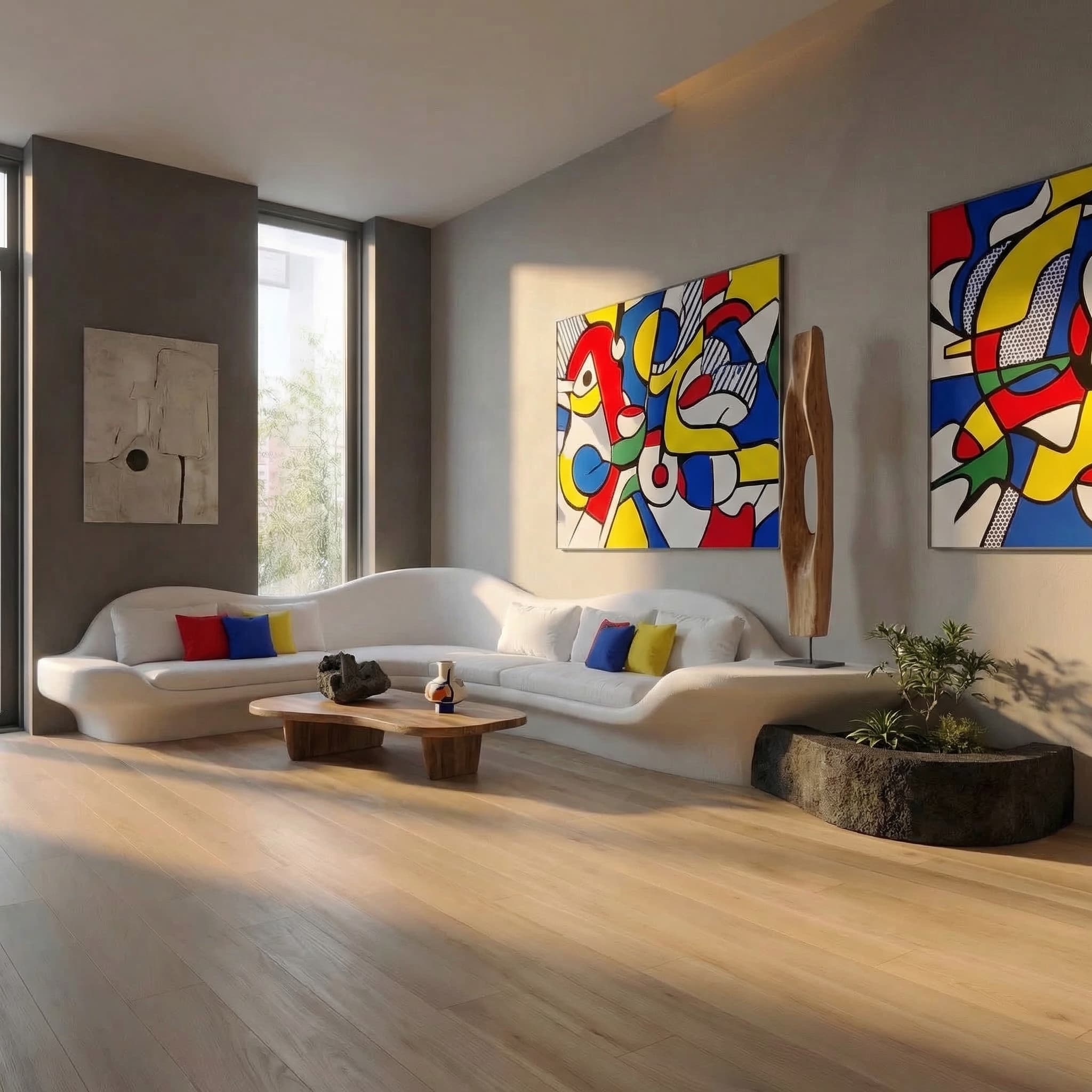 Salón con estilo Canarias Legacy generado por Vistta
