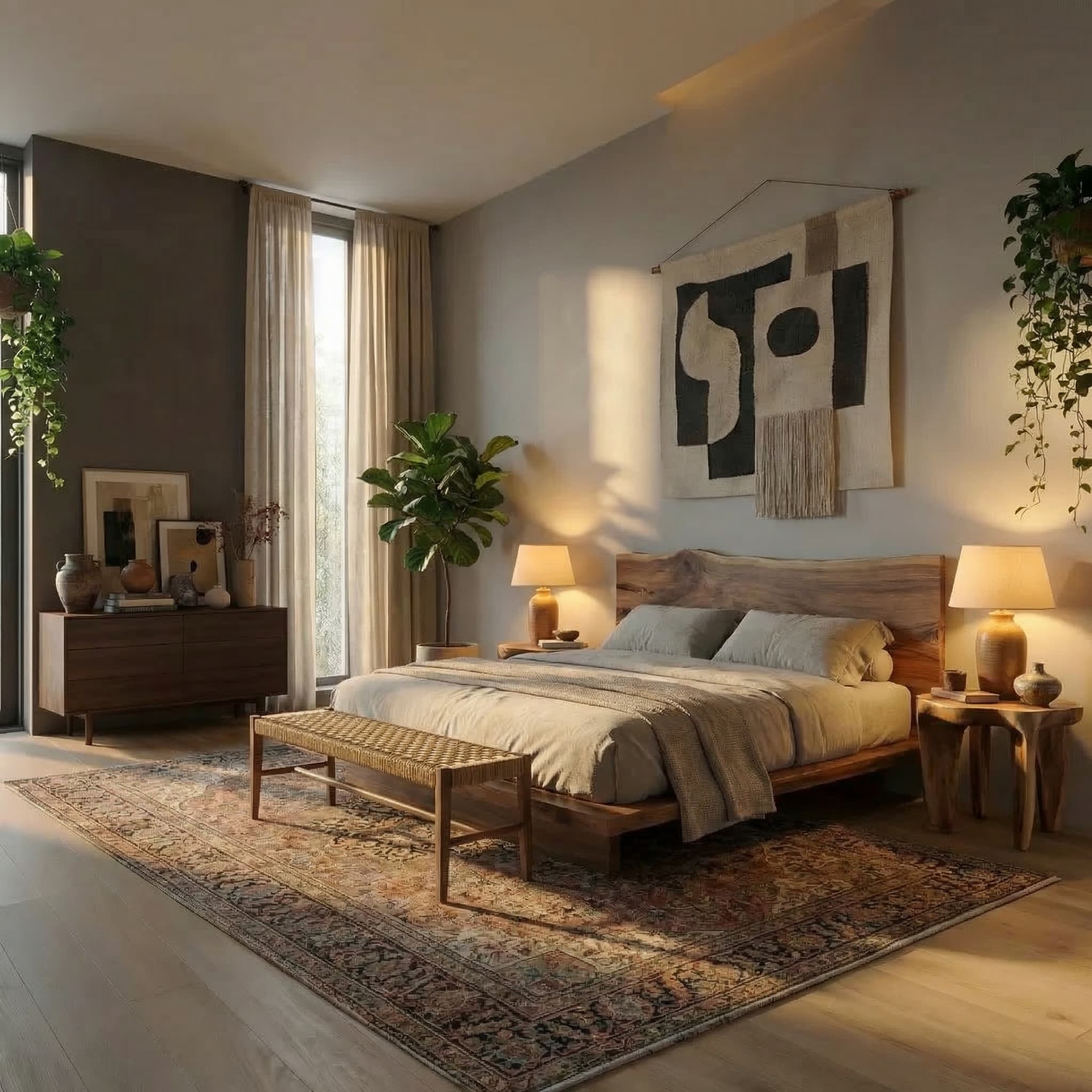 Dormitorio estilo LA Solstice