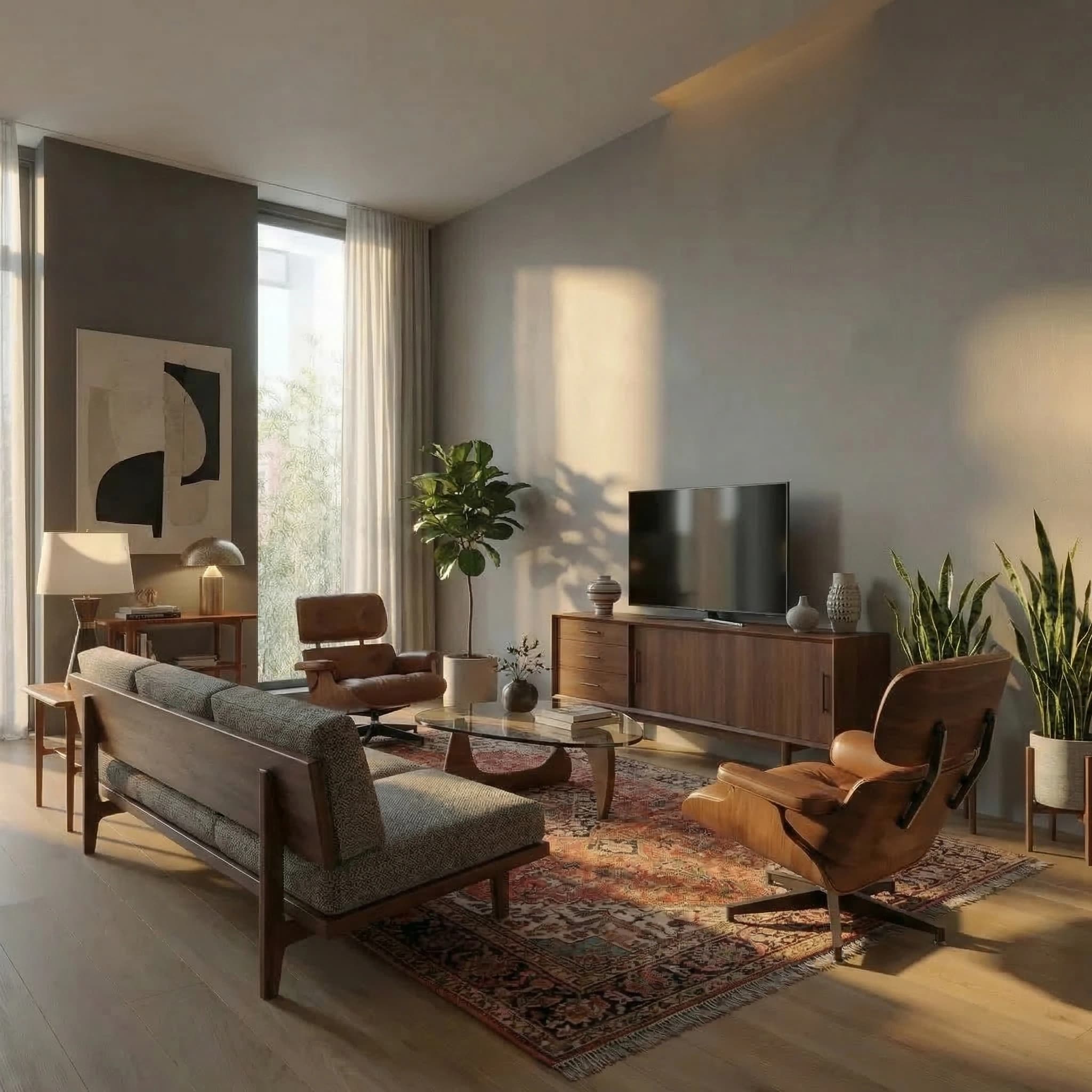 Living room — Modern Hauss style
