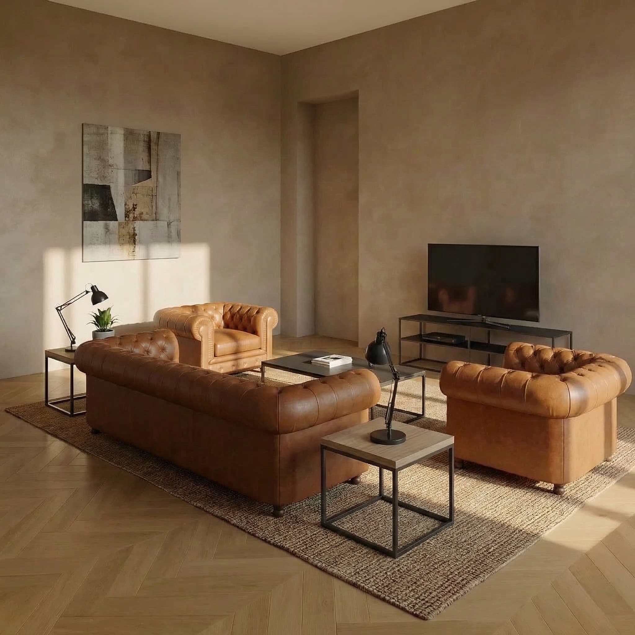 Espacio con interiorismo urbano