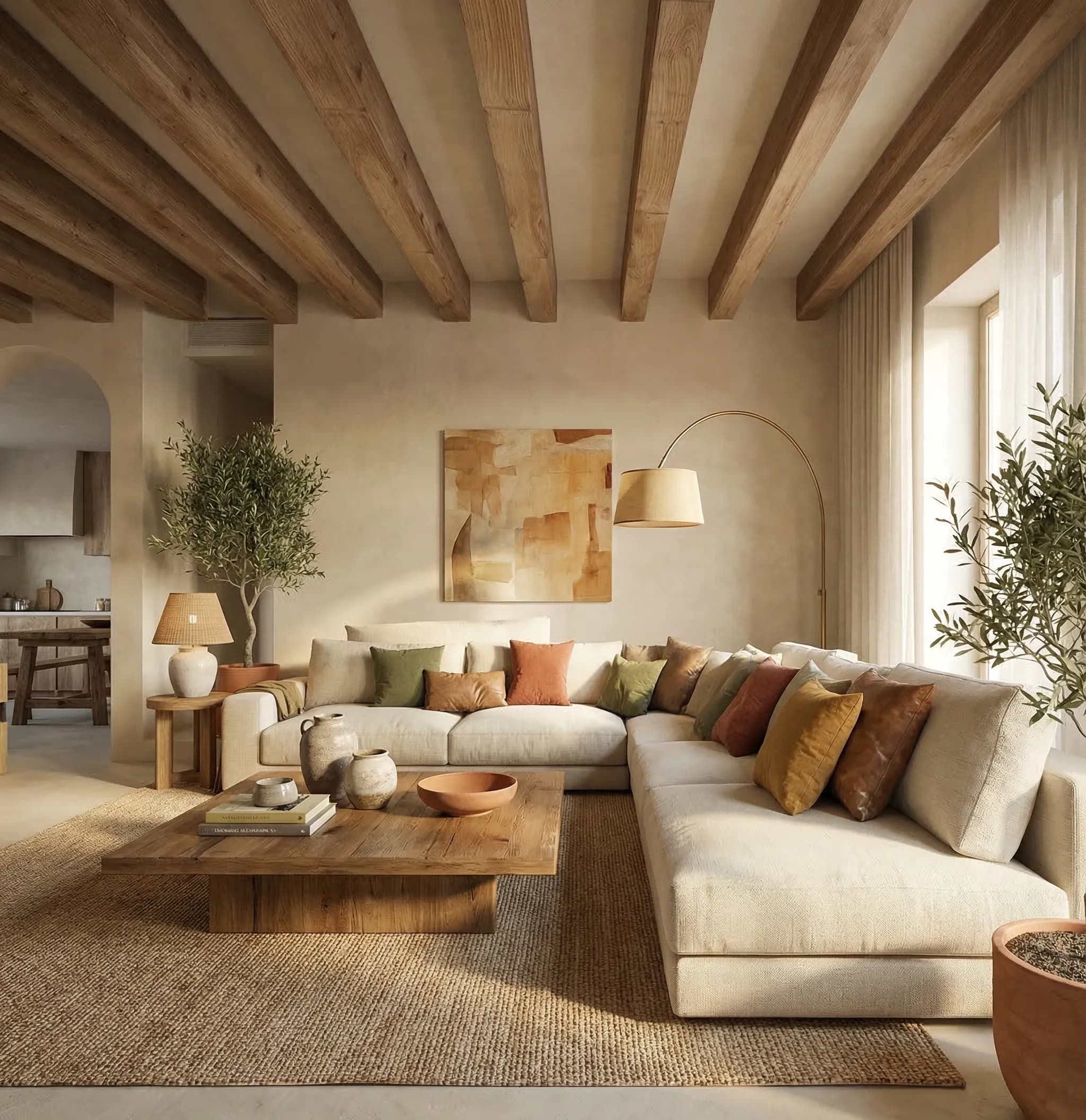 Decorate holiday apartments